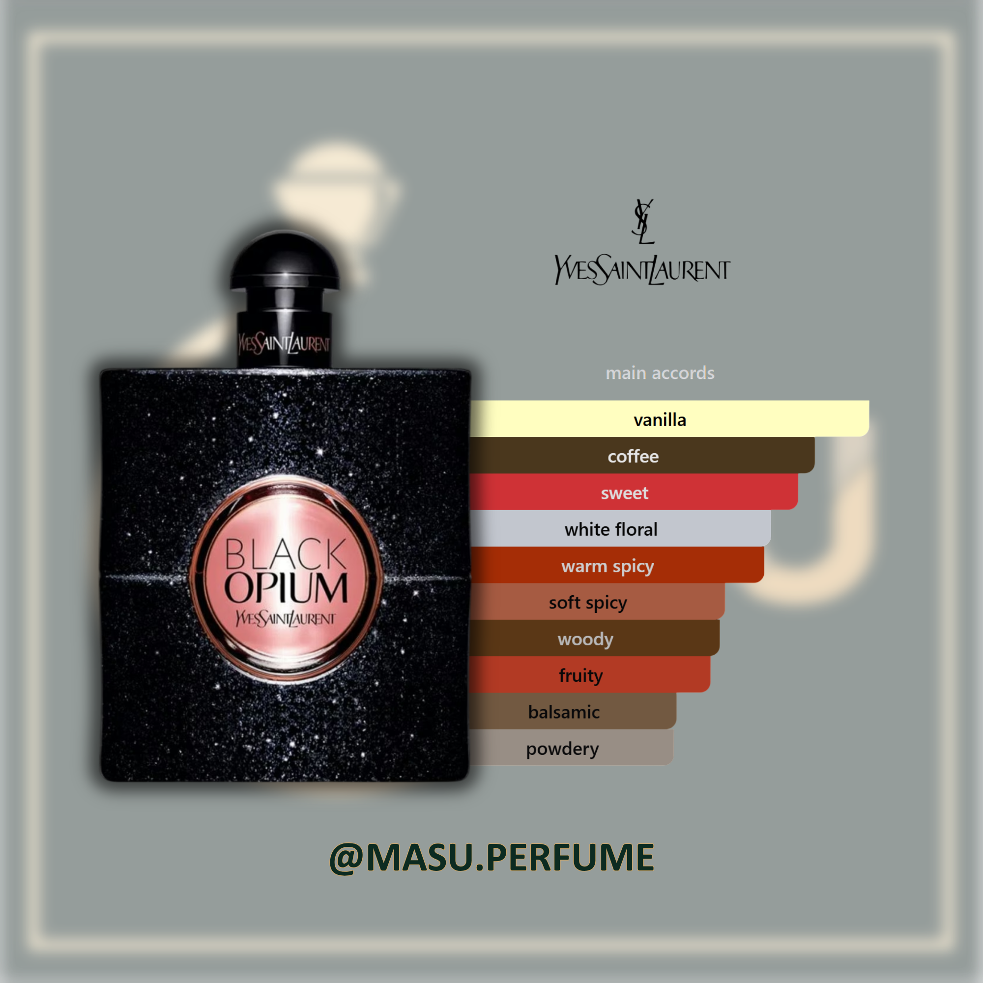 عطر ایو سن لورن بلک اوپیوم زنانه | Yves Saint Laurent - Black opium