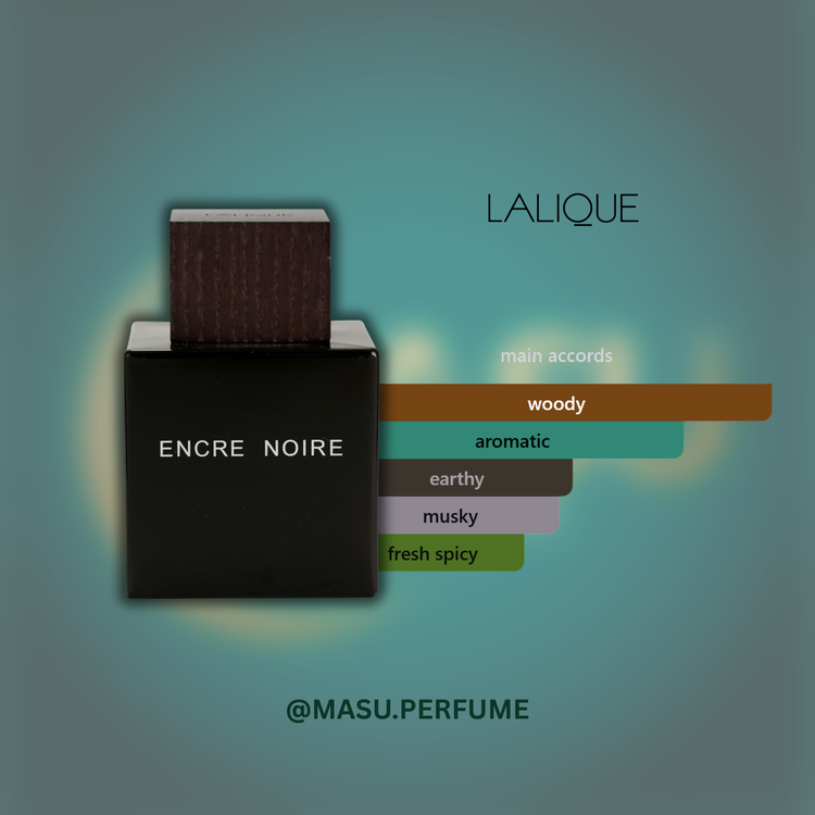عطر لالیک انکر نویر(لالیک مشکی) مردانه | Lalique - Encre Noire
