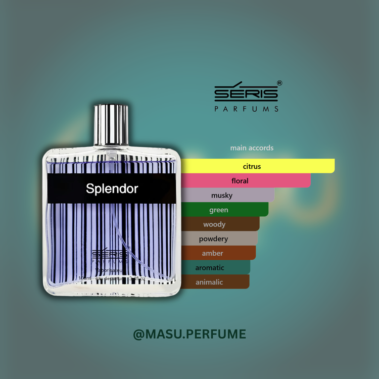 عطر سریس اسپلندور مردانه | Seris - Splendor Black